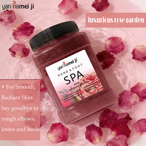 <span class=keywords><strong>Sel</strong></span> de bain à l'aloe vera parfumé à la <span class=keywords><strong>rose</strong></span>, gommage corporel aux <span class=keywords><strong>bienfaits</strong></span> relaxants pour un nettoyage en profondeur, un blanchiment et une élimination des peaux mortes, utilisation en spa - Product Image 2