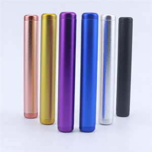 Porte-cigares en aluminium personnalisé, étui à cigares portable, tube à cigares coloré, accessoire pour fumeurs - Product Image 2