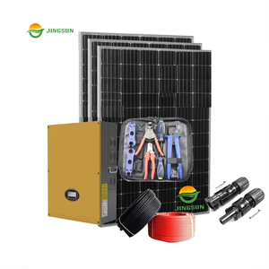 Système d'énergie solaire sur réseau, système solaire personnalisé de 100 kW, type commercial, système d'énergie solaire industriel pour ferme - Product Image 2