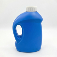 Conteneur d'emballage de savon liquide personnalisé 2L 2.5L, bouteille en plastique HDPE avec bouchon à vis JiSheng