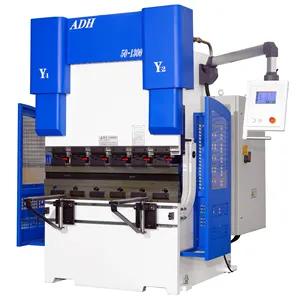 New Type Material Processed 50ton 1300mm Cybelec CT8 4+1 Axis CNC Hydraulic Press Brake Machine