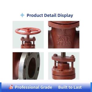 Vanne à globe marine en fonte <span class=keywords><strong>CB</strong></span>/T465-1995 DN80 DN125 DN150 à bride, à opercule manuel, pour eau de mer, approvisionnement direct usine - Product Image 3