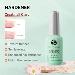 Youth Rose 15ml 2 en 1 Stay Strong Base Coat Nail Tips Gel Ultra pegajoso <span class=keywords><strong>de</strong></span> larga duración 48 días Diamond Top Coat Hardener UV Gel - Product Image 2