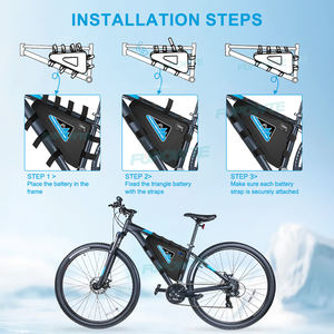 Paquete de Batería Triangular de Litio para Ebike de 36V 48V <span class=keywords><strong>52V</strong></span> 60V 72V <span class=keywords><strong>20Ah</strong></span> 24Ah 28Ah para Motor de 1000W 2000W 3000W - Product Image 4