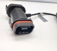 Conector adaptador USB 3.0 tipo A macho a macho con cable RJ45 para transmisión de datos del inversor solar fotovoltaico Goodwe Ginlong