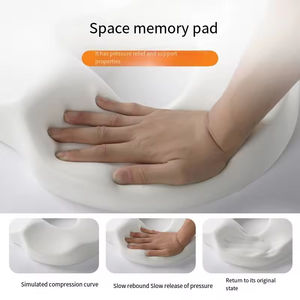 Coussin de siège de voiture de bureau en mousse à mémoire de forme ergonomique pour hémorroïdes soutien coccyx plancher pelvien plaies de pression grossesse chirurgie périnéale - Product Image 4