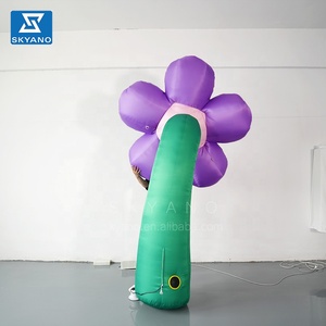 Ballon gonflable d'art <span class=keywords><strong>Alice</strong></span> <span class=keywords><strong>au</strong></span> <span class=keywords><strong>pays</strong></span> <span class=keywords><strong>des</strong></span> <span class=keywords><strong>merveilles</strong></span> Sculpture en fleurs Installation d'art gonflable pour la décoration Accessoires de scène - Product Image 5