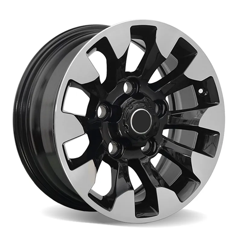 18 "Off Road Wielen PCD5-165.1 Zwart Draaiend Oppervlak Fabrikant Op Maat, Geschikt Voor Land Rover Verdediger