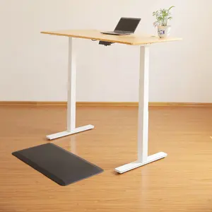 Dual motor 3 phase electric motorized height adjustable table stand up desk
