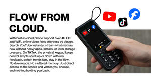 AGM M11 prend en charge TikTok Youtube Cloud Phone Wifi Hotspot 4000mAh Power Bank Dual SIM Keypad Button Phone Rugged 4G Feature Phone - Product Image 5