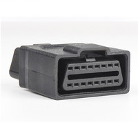 Adaptateur de testeur de voiture OBD2 16 broches mâle vers femelle, connecteurs de contact en cuivre pour ELM327 OBD 2, cordon d'extension pour ordinateur