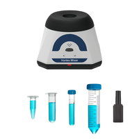 Agitateur vortex de laboratoire avec moteur CC sans balais, oscillateur vortex en alliage de zinc avec affichage numérique