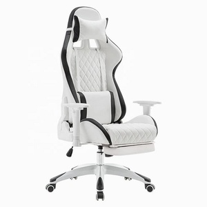 Chaise de jeu blanche DDP chaises de direction de <span class=keywords><strong>bureau</strong></span> ergonomiques maison confortable Chaise <span class=keywords><strong>Bureau</strong></span> étude chaise de jeu pivotante pour Table de jeu - Product Image 1