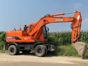 เครื่องจักรกลวิศวกรรมและก่อสร้างมือสอง Doosan dh150W-7 รถขุดล้อยางเกรดพิเศษ - Product Image 2