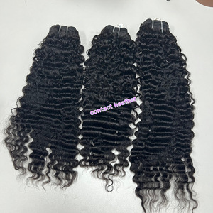 Lots de cheveux brésiliens vierges bruts de qualité supérieure, bouclés profonds, ondulés, lisses, boucles Jerry, grandes boucles - Product Image 4