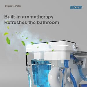 Inodoro WC Inteligente Eléctrico de Cerámica de Una Sola Pieza con Diseño Europeo, Descarga Automática, Limpieza y Control Remoto para Baño - Product Image 5