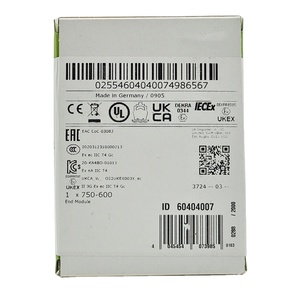 <span class=keywords><strong>750</strong></span>-<span class=keywords><strong>600</strong></span> wagos PLC end โมดูล<span class=keywords><strong>750</strong></span> <span class=keywords><strong>600</strong></span>คอนโทรลเลอร์ wagos PLC i/o System wagos Connectors โมดูลคอนโทรลเลอร์<span class=keywords><strong>750</strong></span>-<span class=keywords><strong>600</strong></span> - Product Image 1