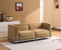 Canapé modulaire inclinable en tissu de luxe moderne pour salon