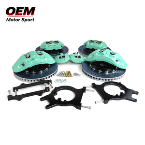 Kit de freinage haute performance avec disques ventilés avant 6 pistons et arrière 4 pistons pour BMW i4 G26 – Grand kit de freinage spécifique - Product Image 5