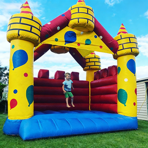 Trampoline gonflable au design réaliste de <span class=keywords><strong>château</strong></span> avec enclos de sécurité renforcé pour une protection anti-chute - Product Image 5