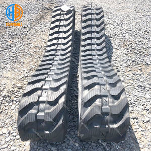 Mini Graafmachines <span class=keywords><strong>Rubber</strong></span> Spoor 350*109*41 Voor <span class=keywords><strong>Kobelco</strong></span> Z15 <span class=keywords><strong>Sk032</strong></span> - Product Image 1