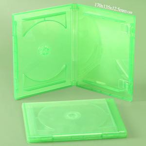 YUZMEI translucide vert support <span class=keywords><strong>de</strong></span> disque <span class=keywords><strong>de</strong></span> jeu étui <span class=keywords><strong>de</strong></span> remplacement <span class=keywords><strong>CD</strong></span> DVD disques étui <span class=keywords><strong>de</strong></span> rangement pour Xbox Series X XBox 360 <span class=keywords><strong>boîte</strong></span> <span class=keywords><strong>de</strong></span> jeu - Product Image 3