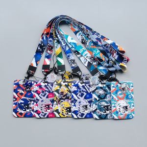Promotion à bas prix : Lanière de sport de basketball en polyester souple, imprimée par transfert thermique, personnalisée, longue, pour porte-badge d'identification à thème anime - Product Image 1