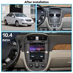 Autoradio Android 11 de style Tesla pour Buick Excelle 2010-2017 lecteur multimédia de voiture sans fil Carplay 4G