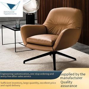 Châu Âu Phong Cách Hàng Đầu Da Bò Chính Hãng Da Cắt <span class=keywords><strong>Sofa</strong></span> Set Ánh Sáng Sang Trọng 2 Chỗ Ngồi Mở rộng Xốp Đầy Giường Cho Phòng Khách - Product Image 4