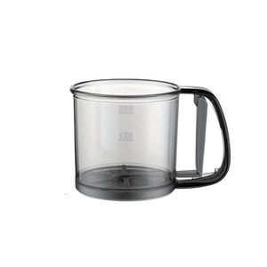 Tamis à farine semi-automatique transparent avec presse manuelle, filtre de cuisine, tamis à farine antiadhésif, outils de pâtisserie - Product Image 1