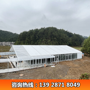 Tente modulaire en alliage d'aluminium, tissu PVC, résistante au vent, ignifuge, résistante aux UV, imperméable, pour mariage, fête, réception - Product Image 3