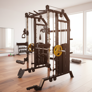 <span class=keywords><strong>Machine</strong></span> Smith multifonctionnelle pour la maison, équipement de <span class=keywords><strong>musculation</strong></span>, rack à squats, entraînement de force, <span class=keywords><strong>musculation</strong></span>, <span class=keywords><strong>machine</strong></span> Smith tout-en-un - Product Image 1