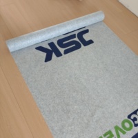 Feutre de protection de sol antidérapant auto-adhésif laminé, directement de l'usine, logo OEM, couleur personnalisable, tailles personnalisables, vente en gros