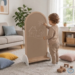 <span class=keywords><strong>Tableau</strong></span> de graffiti magnétique double couche de haute qualité, adapté à l'utilisation au bureau des enfants - Product Image 2