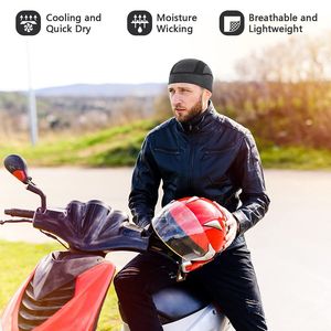 スカルキャップ ヘルメットライナー ビーニー クールメッシュ サイクリング ランニングハット 男女兼用 ヘルメットの下に着用可能 - Product Image 6