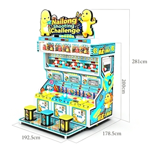 เกมยิงขวดไนลอง 3P แบบหยอดเหรียญ แข่งคะแนน วงล้อเสี่ยงโชค รางวัล JP ช่องของขวัญ 3 ชั้น - Product Image 2