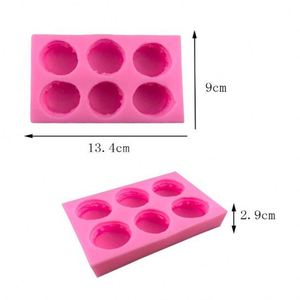 New Arrive Food Grade DIY Pudding Dessert Donut Cake <b>Baking</b> Decoration Food 3D Macaron Concrete <b>Silicone</b> Mold for Resin Casting - Product Image 6