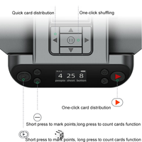 Dericsson Machine automatique rotative à 360 ° pour revendeur de cartes Machine à mélanger les cartes personnalisées