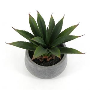 Flores Artificiales de Alta Calidad para Bonsái, <span class=keywords><strong>Aloe</strong></span> <span class=keywords><strong>Vera</strong></span>, <span class=keywords><strong>Planta</strong></span> Artificial de Lujo para Decoración de Interiores de Hogar y Oficina, Suculenta Realista - Product Image 4