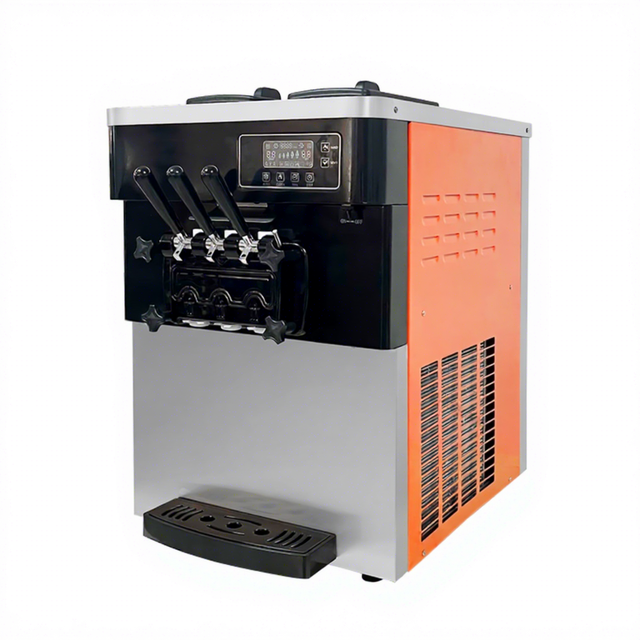Factory Wholesale Price Table Top 3 Flavors Soft Serve Commercial Ice Cream Machine
