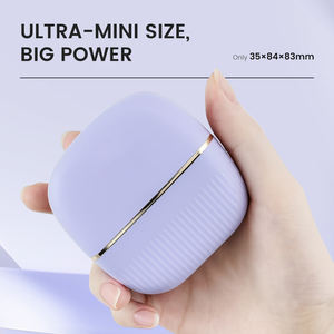 PRITECH Wireless Pocket <strong>Mini</strong> Heating Comb Chargeable Portable <strong>Mini</strong> Heated Brush Cordless <strong>Mini</strong> <strong>Hair</strong> <strong>Straightener</strong> For Travel - Product Image 4