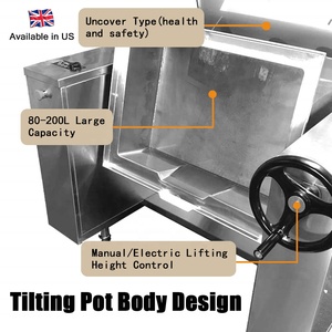 Poêle à Bratt géant commerciale de 80 ~ 200 litres, poêle à ébullition, à Induction, à usage en cuisine, pour hôpital - Product Image 2