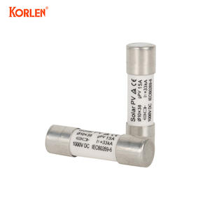 KORLEN, высокоразрывающая способность, GPV 22A 32A DC, предохранитель 10*38 мм, система PV, предохранитель - Product Image 3