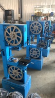 Mini scie à ruban verticale 14 ''pour bois menuiserie bricolage scie à ruban pour bois