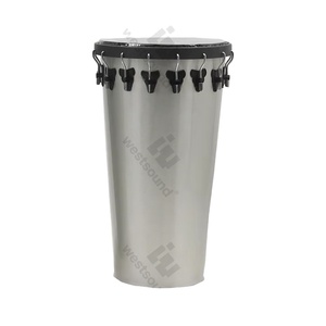 Instrumento de percusión de aluminio de tambor de samba Nacional Brasileño de 14 pulgadas al por mayor con función de pie - Product Image 1