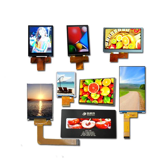 Goldenvision 1.77/2.0/2.4/4.3/5/5.5/7/8/10.1 Inch TFT LCD Display Modules