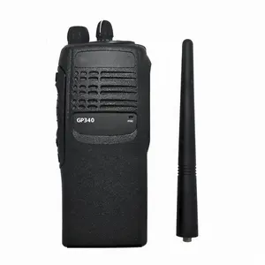 Profesyonel GP340 Walkie talkie taşınabilir iki yönlü telsiz