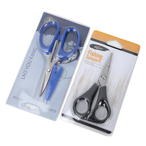 Tijeras de pesca dentadas de acero inoxidable para línea Dyneema PE, herramientas de pesca en agua dulce - Product Image 3
