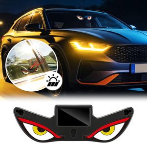 Nouvelle Lampe LED Décorative Sans Fil à Énergie Solaire Effet « Demon Eye » pour Voiture 2026 – Lumière d'Ambiance pour Vitre Arrière Disponible en Quatre Couleurs - Product Image 5