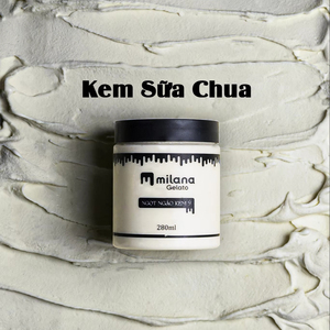 Gelato au yaourt en gros, pot de 280 ml, dessert glacé, ingrédients de qualité supérieure, usine du Vietnam, qualité italienne, boîte - Product Image 1